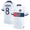 Original Fußballtrikot Paris Saint-Germain Fabian 8 Auswärtstrikot 2023-24 Für Herren